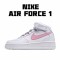 Nike Air Force 1 Low White Pink 366731-911 Womens Casual Shoes