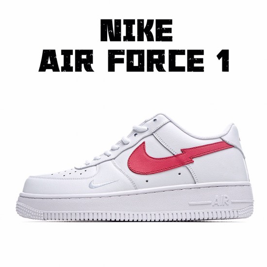 Nike Air Force 1 Low White Red CW7577 100 AF1 Unisex Running Shoes 