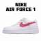 Nike Air Force 1 Low White Red CW7577 100 AF1 Unisex Running Shoes 