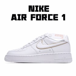 Nike Air Force 1 Low White Running Shoes AO2132 102 Unisex 