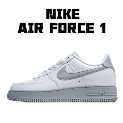 Nike Air Force 1 Low White Silver CK7663-104 Unisex Casual Shoes