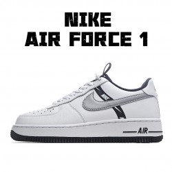 Nike Air Force 1 Low White Silver CT4683-100 Unisex Casual Shoes