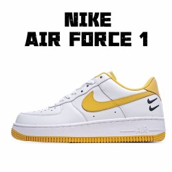 Nike Air Force 1 Low White Yellow DH2947-100 Unisex Casual Shoes