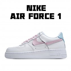 Nike Air Force 1 LXX White Pink Aqua DC1164 101 Unisex Casual Shoes