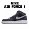 Nike Air Force 1 Mid Black Grey White 854851 067 Unisex Casual Shoes