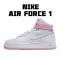 Nike Air Force 1 Mid White Pink CD6916-102 Unisex Casual Shoes