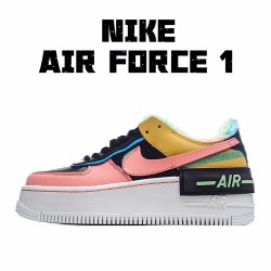 Nike Air Force 1 Shadow Solar Flare Atomic Pink CT1985-700 Womens Casual Shoes