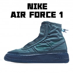 Nike Air Force 1 Shell WMNS Blue Running Shoes BQ6096 300 Womens AF1 