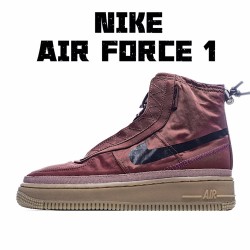 Nike Air Force 1 Shell WMNS Running Shoes BQ6096 200 Red Brown Womens AF1 