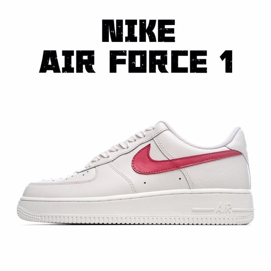 Nike Air Force 1 White Red Running Shoes 315122 126 AF1 Unisex 