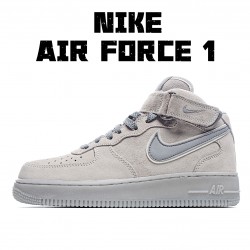 Nike Air Force1 Low 07 Beige Gray Running Shoes 315123 002 Unisex AF1 