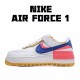 Nike WMNS Air Force 1 Shadow White Blue Red Running Shoes CI0919 105 Womens 