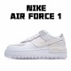 Nike WMNS Air Force 1 Shadow Womens CZ8017 100 White Beige Running Shoes 