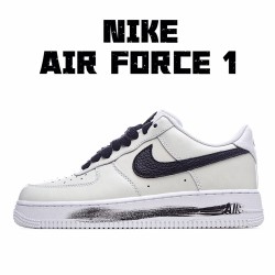 Peaceminusone x Nike Air Force 1 Para-noise Running Shoes DD3223 100 White Black AF1 Unisex 