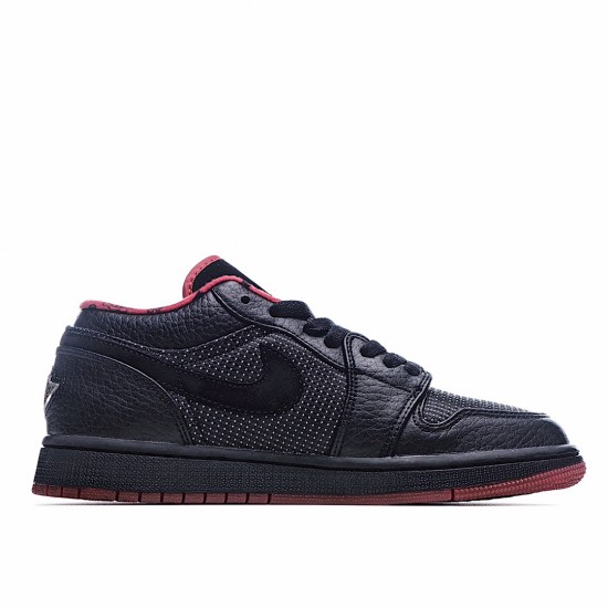 Air Jordan 1 Low Black Casual Shoes 309192 001 Unisex AJ1 Jordan 