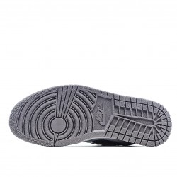 Air Jordan 1 Low Black Gray Casual Shoes 553558 110 Unisex AJ1 Jordan 
