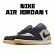 Air Jordan 1 Low Black Gray Casual Shoes 553558 127 AJ1 Jordan 