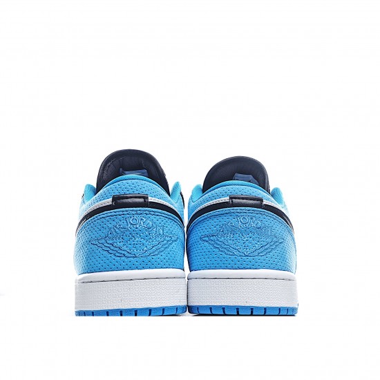 Air Jordan 1 Low Laser Blue Casual Shoes CK3022 004 Unisex AJ1 Jordan 