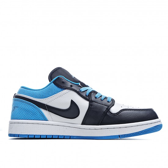 Air Jordan 1 Low Laser Blue Casual Shoes CK3022 004 Unisex AJ1 Jordan 