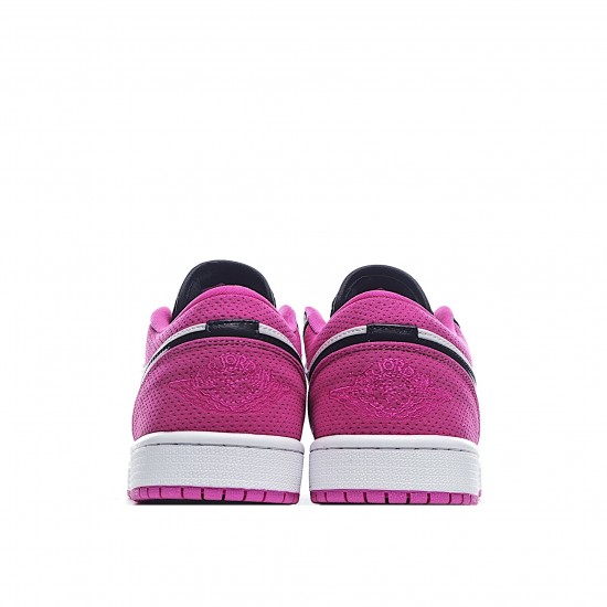 Air Jordan 1 Low Magenta Black Purple White Casual Shoes CK3022 005 AJ1 Unisex Jordan 