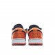 Air Jordan 1 Low Orange White Black Casual Shoes 553558 010 Unisex AJ1 Jordan 