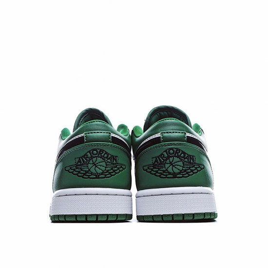 Air Jordan 1 Low Pine Green Casual Shoes 553558 301 Unisex AJ1 Jordan 