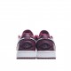 Air Jordan 1 Low Purple White Black Casual Shoes 553558 604 Unisex AJ1 Jordan 