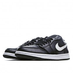 Air Jordan 1 Low Shattered Backboard Black White Casual Shoes AO9944 001 Unisex AJ1 Jordan 