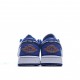 Air Jordan 1 Low White Blue Casual Shoes 553558 401 AJ1 Unisex Jordan 