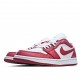 Air Jordan 1 Low Whtie Red Casual Shoes 553558 611 Unisex AJ1 Jordan 
