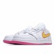 Air Jordan 1 Low Whtie Yellow Casual Shoes CV4610 100 Unisex AJ1 Jordan 