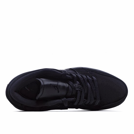 Air Jordan 1 Low Black Jordan 553558 056 Unisex AJ1 Casual Shoes 
