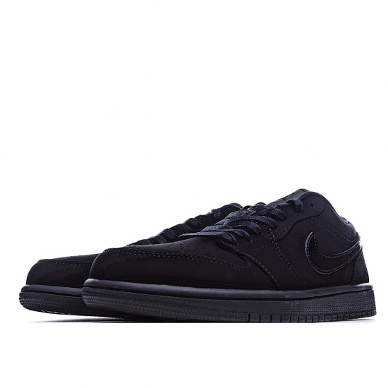 Air Jordan 1 Low Black Jordan 553558 056 Unisex AJ1 Casual Shoes 