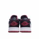 Air Jordan 1 Low Black Red 553560-610 Unisex Running Shoes