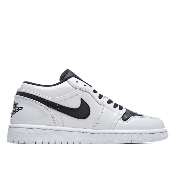 Air Jordan 1 Low Black White Casual Shoes 553558 103 AJ1 Unisex Jordan 