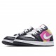 Air Jordan 1 Low Black Yellow Gray Casual Shoes CW5564 001 Unisex AJ1 Jordan 