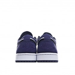 Air Jordan 1 Low Court Purple Casual Shoes 553558 125 AJ1 Mens Jordan 