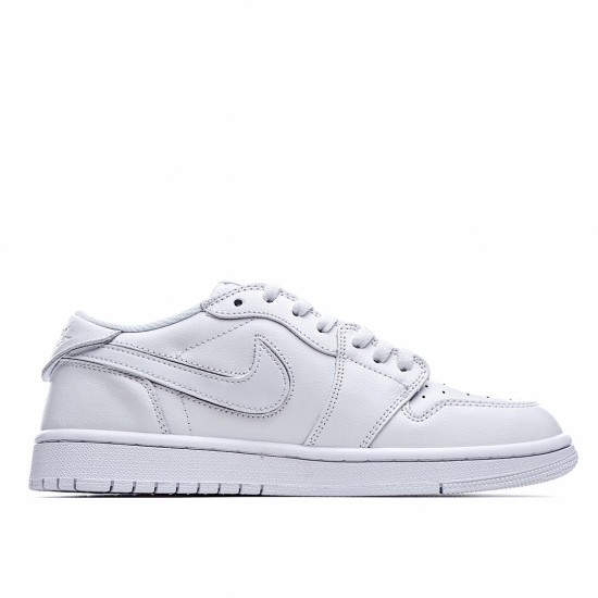 Air Jordan 1 Low ID White Casual Shoes CJ7891-ID AJ1 White Unisex Jordan 