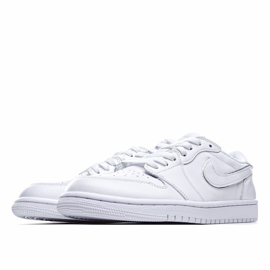 Air Jordan 1 Low ID White Casual Shoes CJ7891-ID AJ1 White Unisex Jordan 