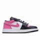 Air Jordan 1 Low Pink White Black 554723 106 Womens AJ1 Jordan 