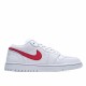 Air Jordan 1 Low University Red Casual Shoes AO9944 161 Unisex AJ1 White Red Jordan 