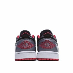 Air Jordan 1 Low White Black Casual Shoes 553558 002 Unisex AJ1 Jordan 