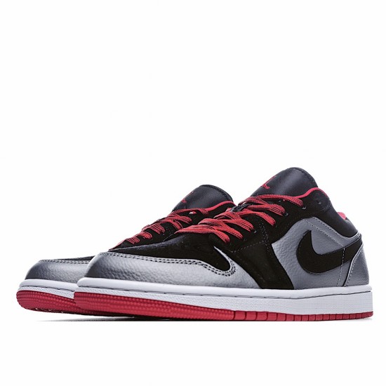 Air Jordan 1 Low White Black Casual Shoes 553558 002 Unisex AJ1 Jordan 