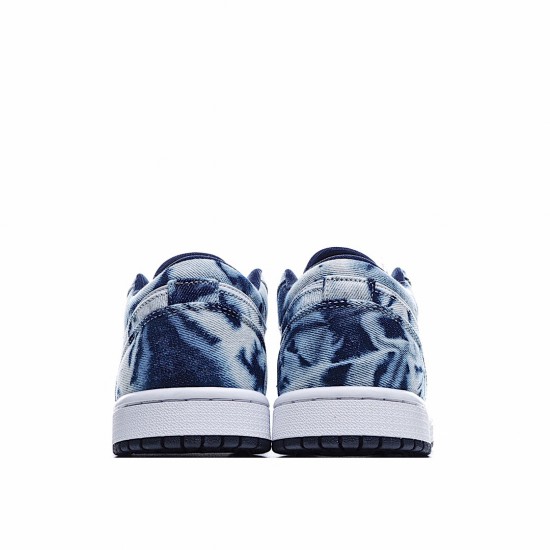 Air Jordan 1 Low White Blue CZ8455 100 AJ1 Unisex Jordan 