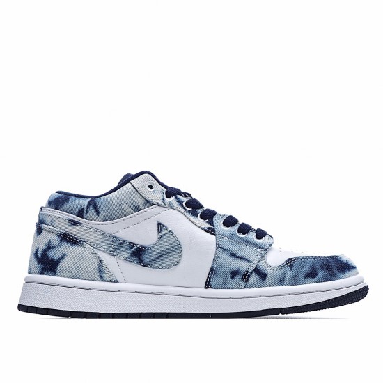 Air Jordan 1 Low White Blue CZ8455 100 AJ1 Unisex Jordan 