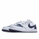 Air Jordan 1 Low White Blue Jordan CW8576 200 Unisex AJ1 Casual Shoes 