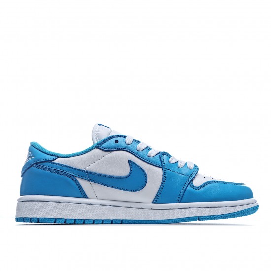 Air Jordan 1 Low White Blue Unisex CJ7891 401 AJ1 Jordan 