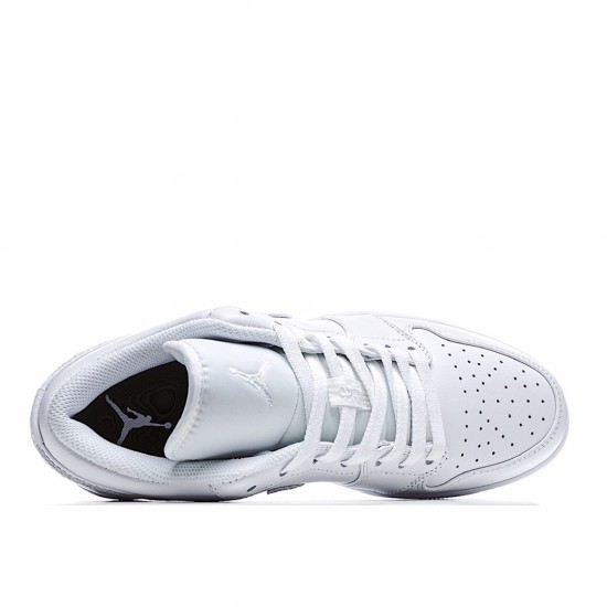 Air Jordan 1 Low White Casual Shoes 553558 112 AJ1 Unisex Jordan 