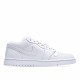 Air Jordan 1 Low White Casual Shoes 553558 112 AJ1 Unisex Jordan 