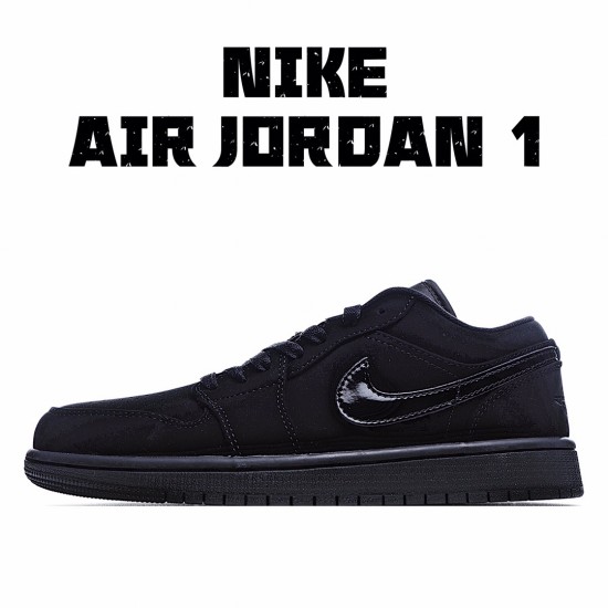 Air Jordan 1 Low Black Jordan 553558 056 Unisex AJ1 Casual Shoes 